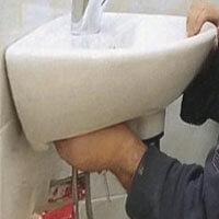 Установить умывальник в ванной комнате цена Установка умывальника фото инструкция